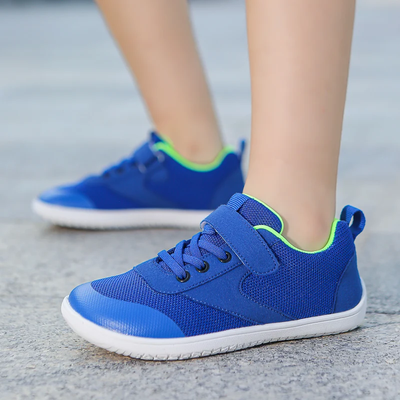 Кроссовки для мальчиков и девочек минималистичные легкие Нескользящие широкие