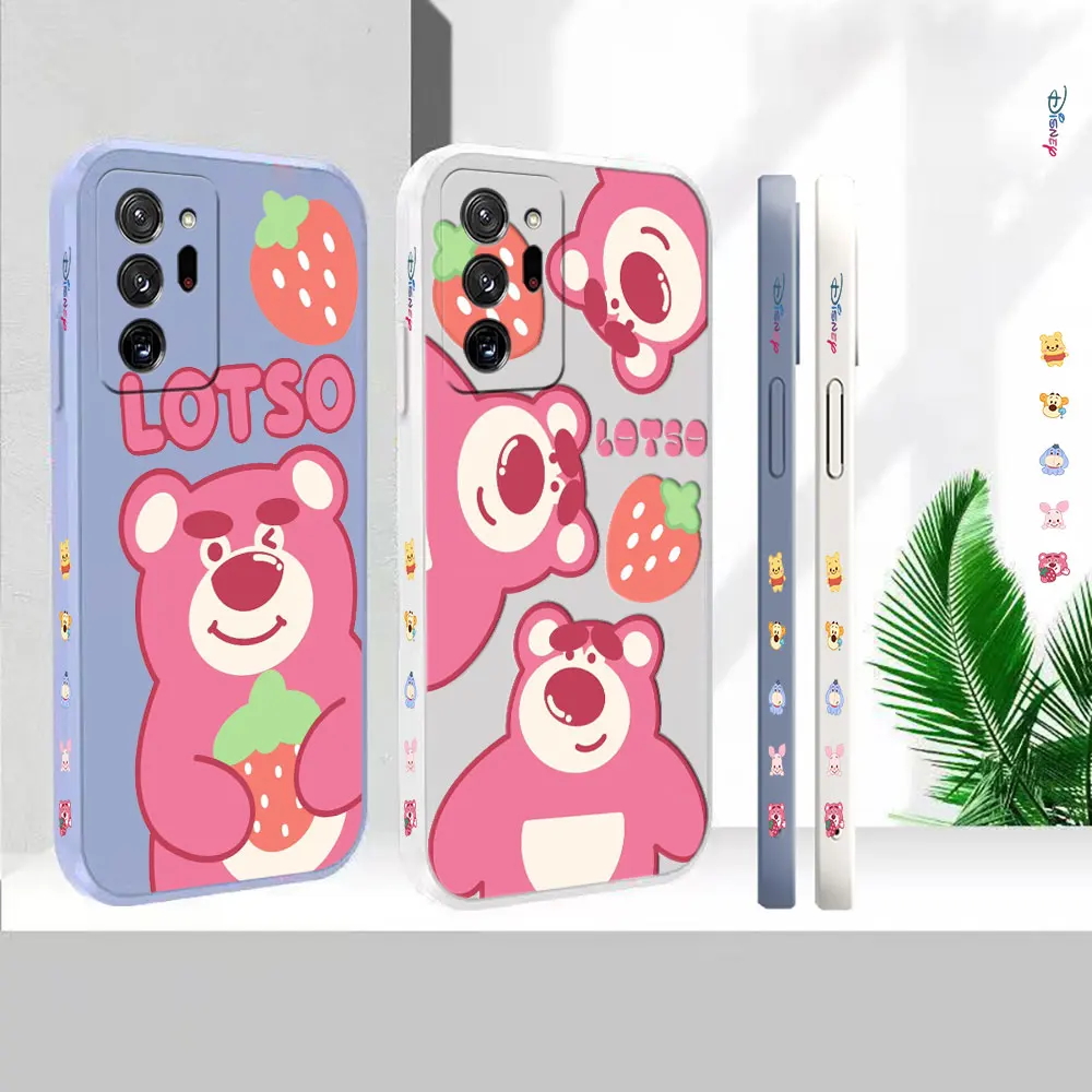 

Cute Lotso Toy Story Cover For Samsung A50 A30 A20S A10S A10 A14 M32 M22 M12 M32 M40S M80S M60S Note 20 10 9 Pro Plus Lite Case