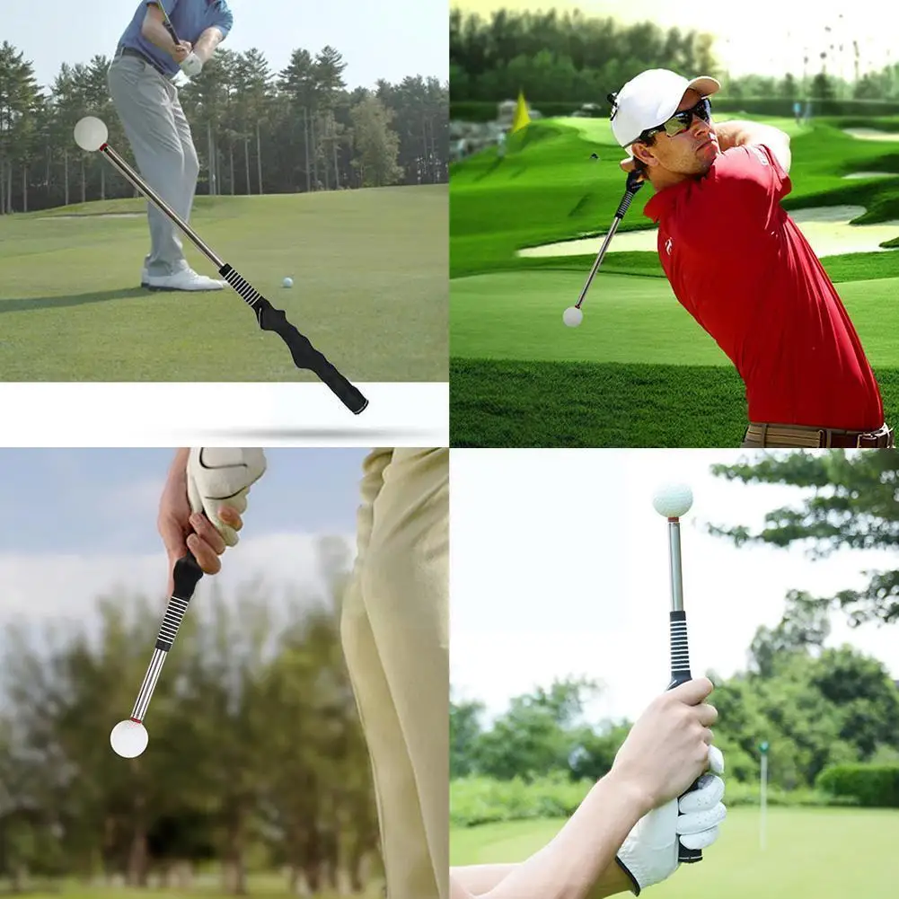 

Telescopic Golf Swing Trainer Training Grip Standard Teaching Aid Right-handed Practice Aids For Right Left Hand Golfer Gol Z9f6