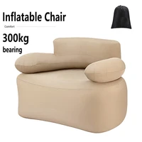 inflatable air sofa chair outdoor camping inflatable sofa bed air 300 kg heavy duty adults single double picnic camping chair