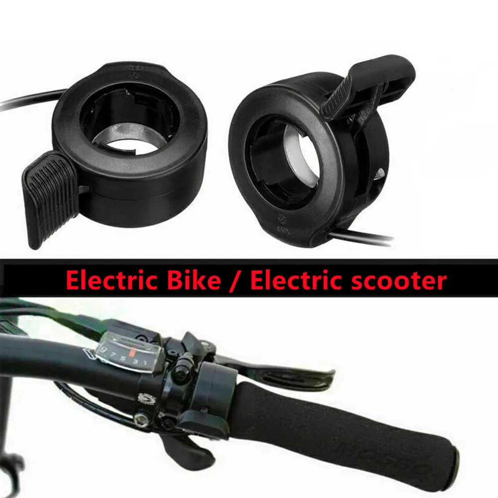 

5V Electric Scooter E-Bike Thumb Throttle Accelerator Non-slip Finger Sensor Accelerator 22mm Booster Cycling Bicycle Accessori