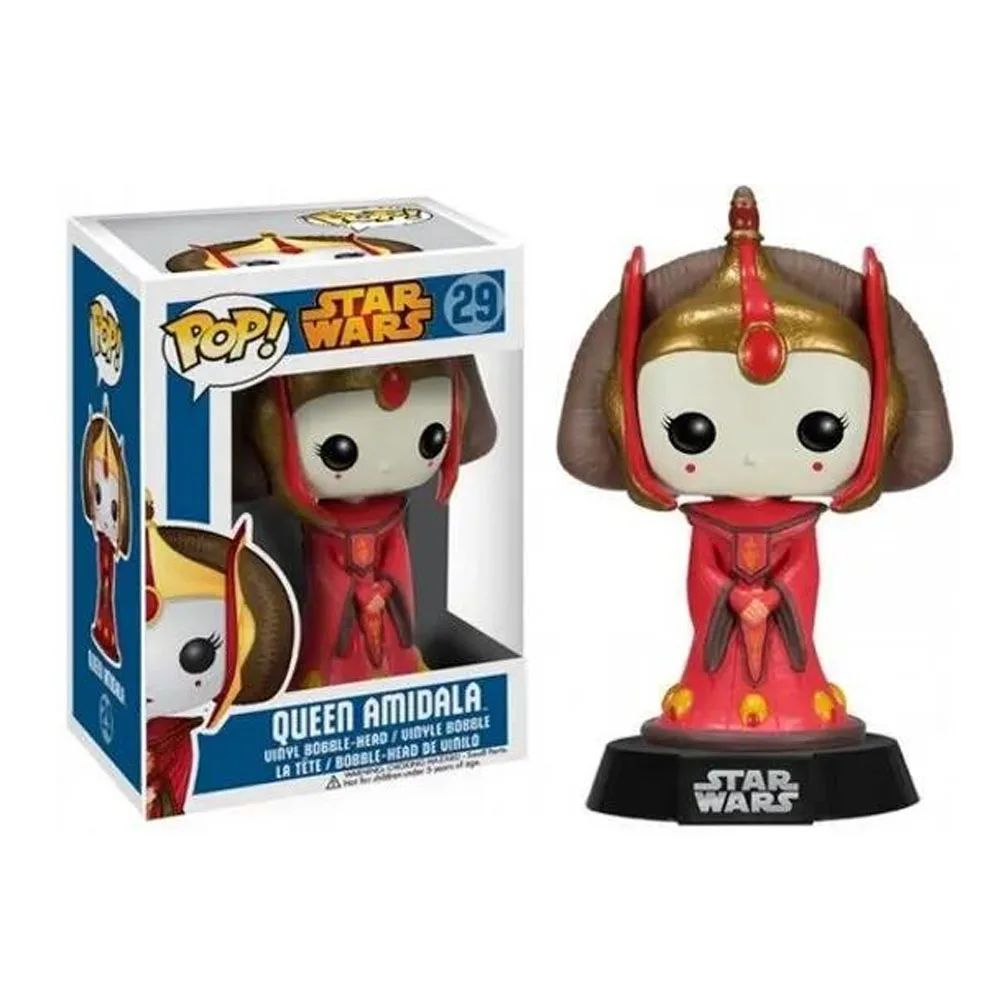 Funko Pop генерал гривус #129 Queen Amidala #29 виниловые фигурки игрушки куклы подарки для