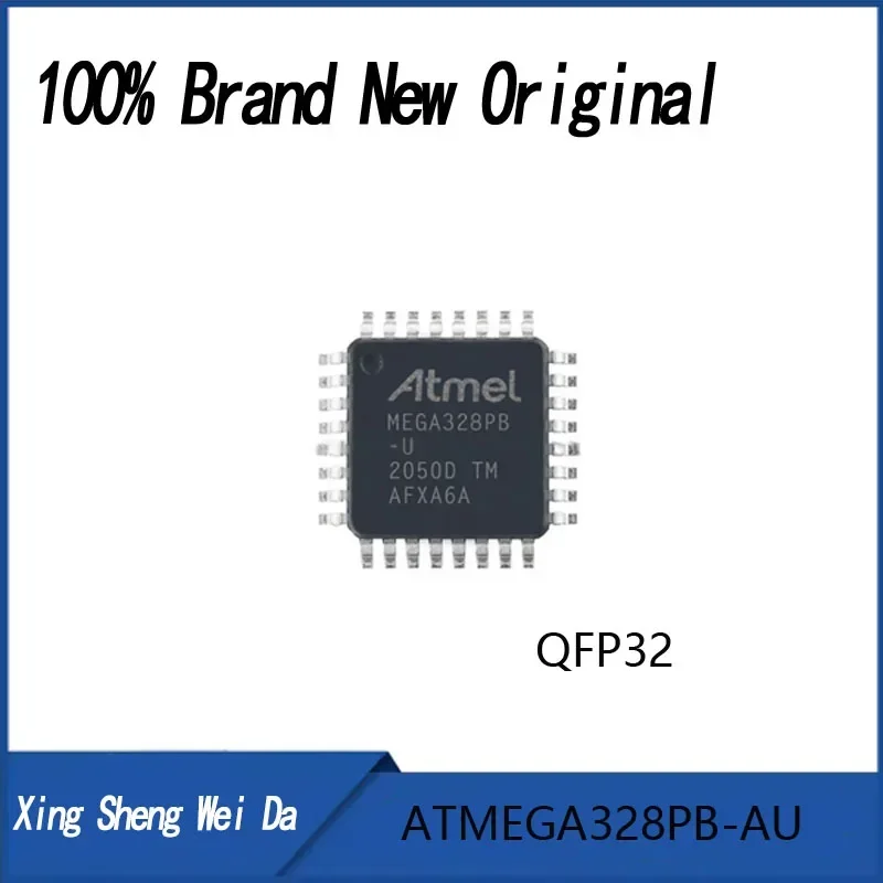 1 шт.-10 шт. оригинальный ATMEGA328PB-AU ATMEGA328PB MEGA328PB-U ATMEGA328PBAU TQFP32 IC однокристальный