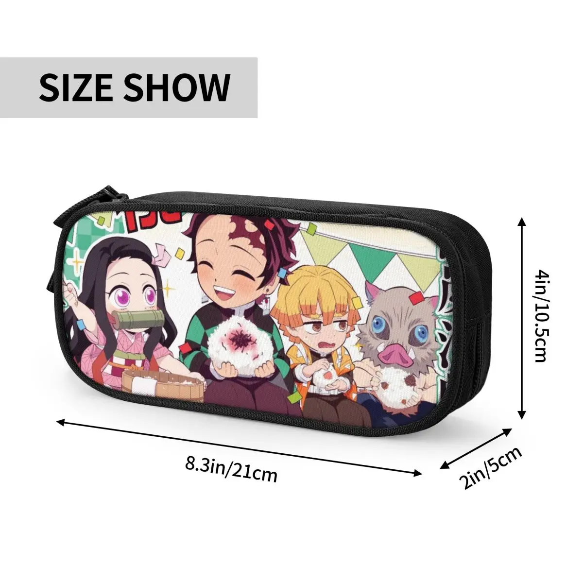 Пеналы для карандашей с рассекающим демонов Tanjirou пеналы Nezuko Zenitsu коробка ручек