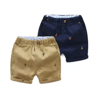 summer children shorts toddler girls boys short pant cotton anchor boys beach shorts leisure capris baby clothing