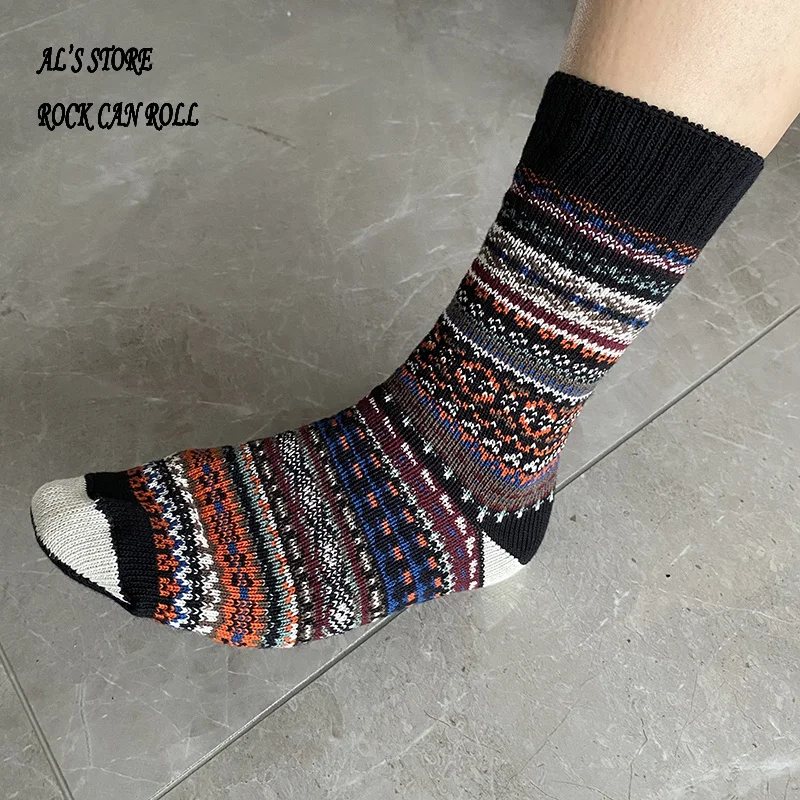 

19041 Super Quality Cotton Flexible Winter Stockings Soft Thick Warm Stylish Durable Socks For Foot 24-28cm