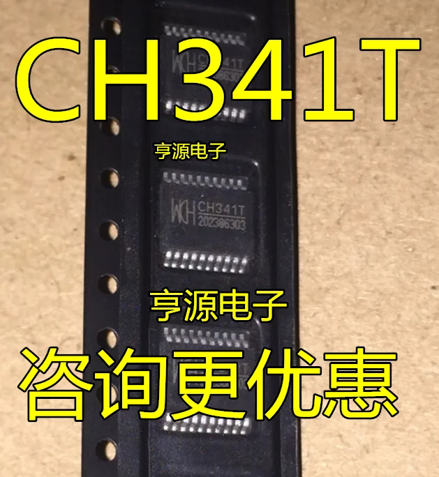 10 шт., новый оригинальный USB чипсет CH341 CH341T