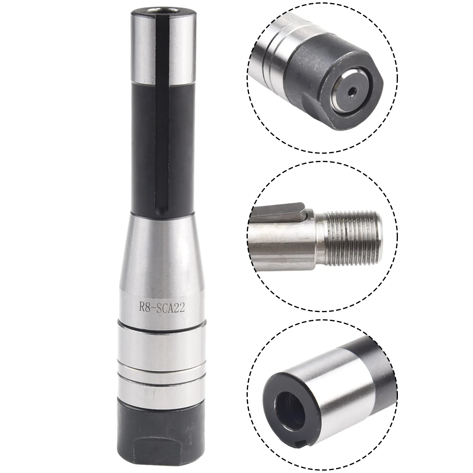 1 шт. 22 мм фрезерная оправка с хвостовиком R8 держатель для фрезы инструмента 7/16-20