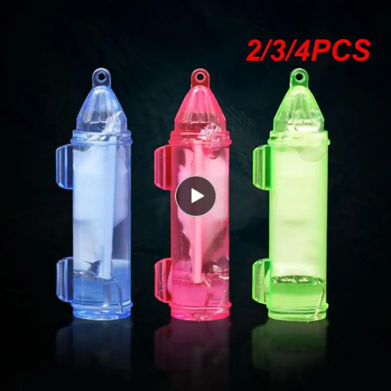 

2/3/4PCS 8cm Fishing Lamp Sea Fishing Led Fishing Lamp Night Fishing Electronic Underwater Fishing Lamp Crankbait Mini