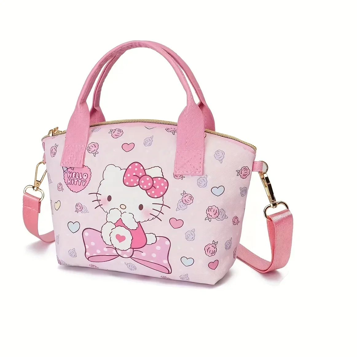 Сумка с героями мультфильмов Sanrio милая сумка через плечо в стиле аниме Melody Kuromi