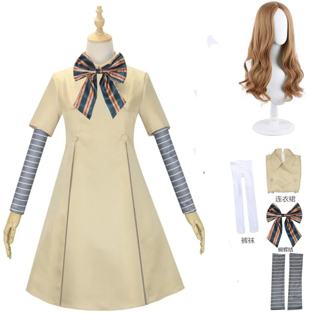 Костюм для косплея из нового фильма MGAN платье парика взрослых детей девочек