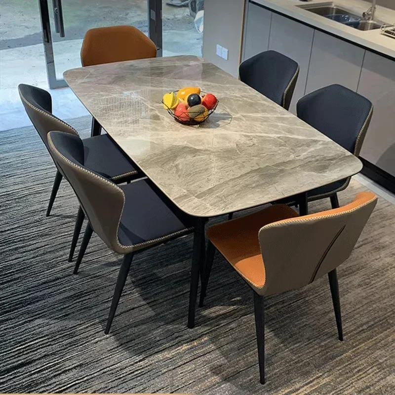 Легкий роскошный обеденный стол водонепроницаемые маслостойкие обеденные столы