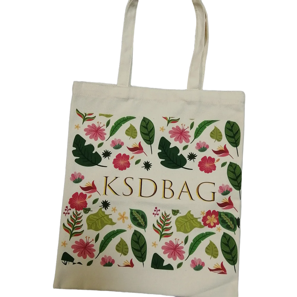 (50pcs/Lot)  Custom Cosmetic Bags Canvas Cotton Shopping Tote For Your Business