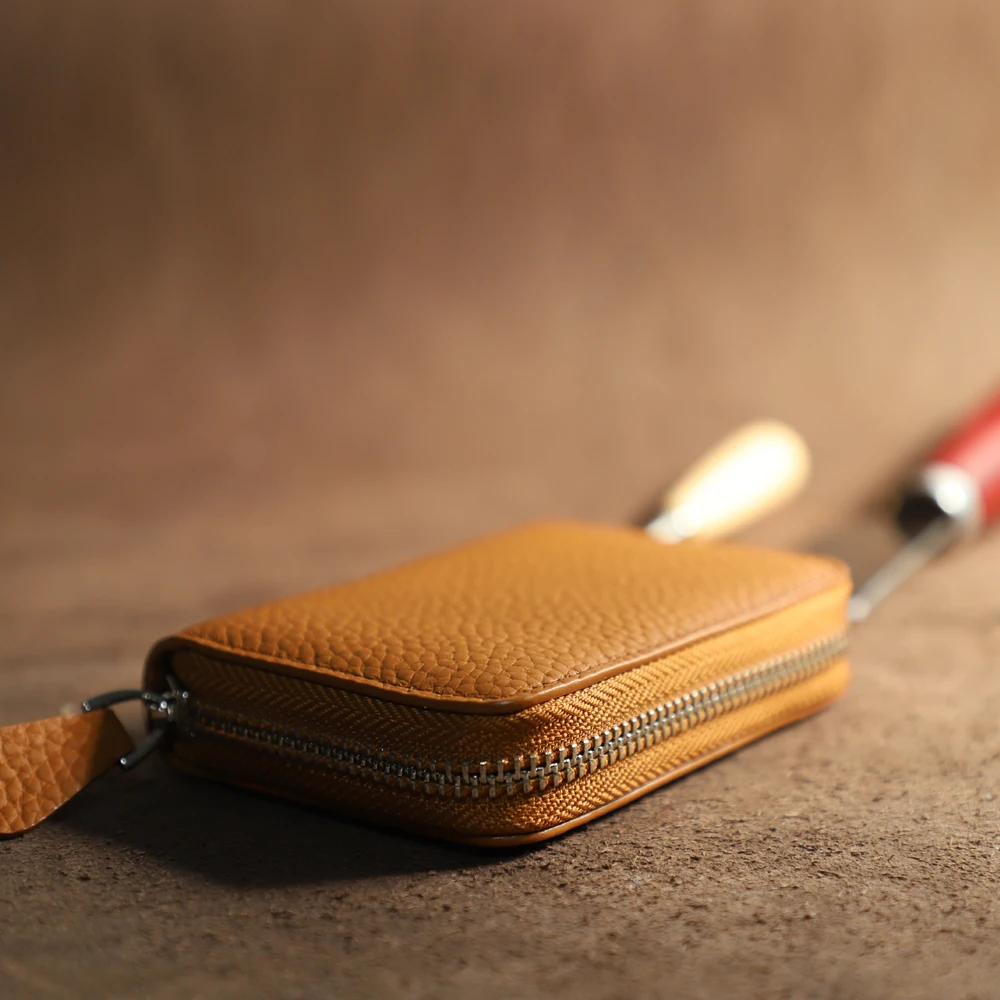 Роскошный дизайнерский кошелек для женщин из 100% натуральной кожи с держателем