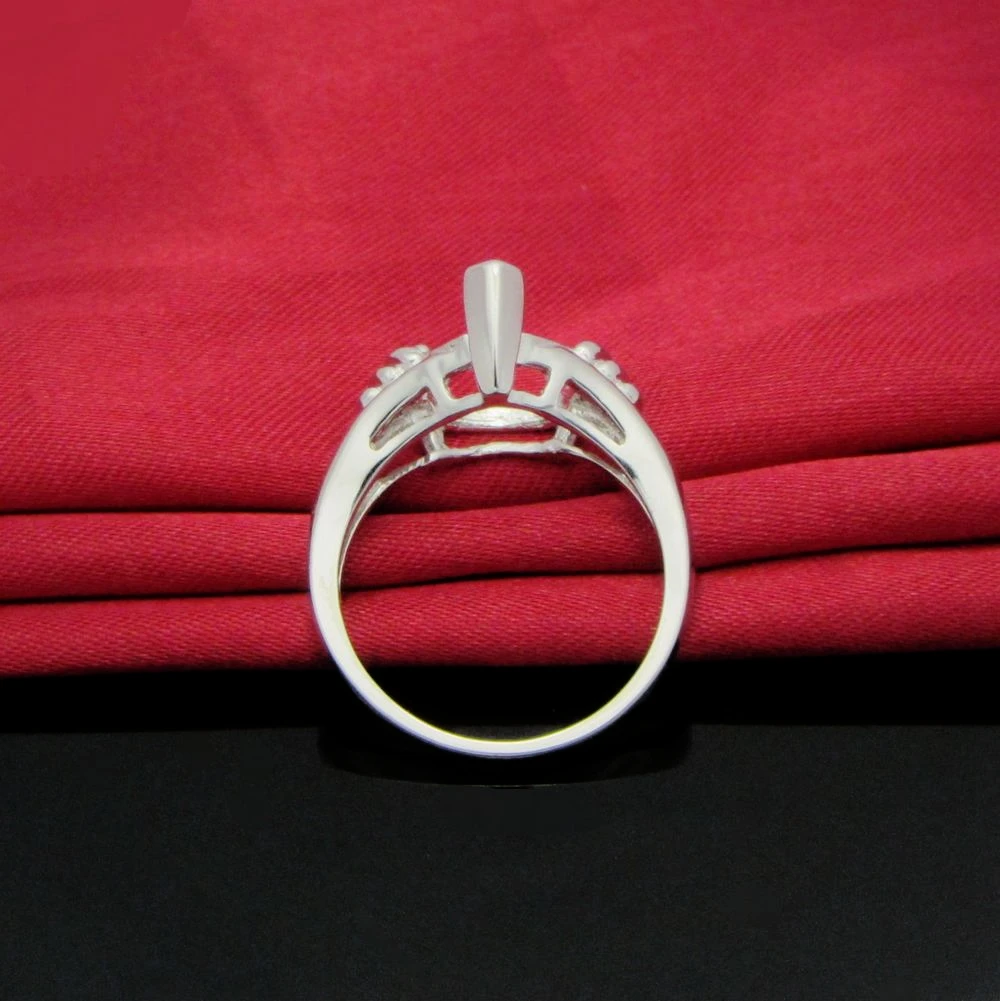 Женское винтажное обручальное кольцо из серебра 925 пробы 10 х13 мм