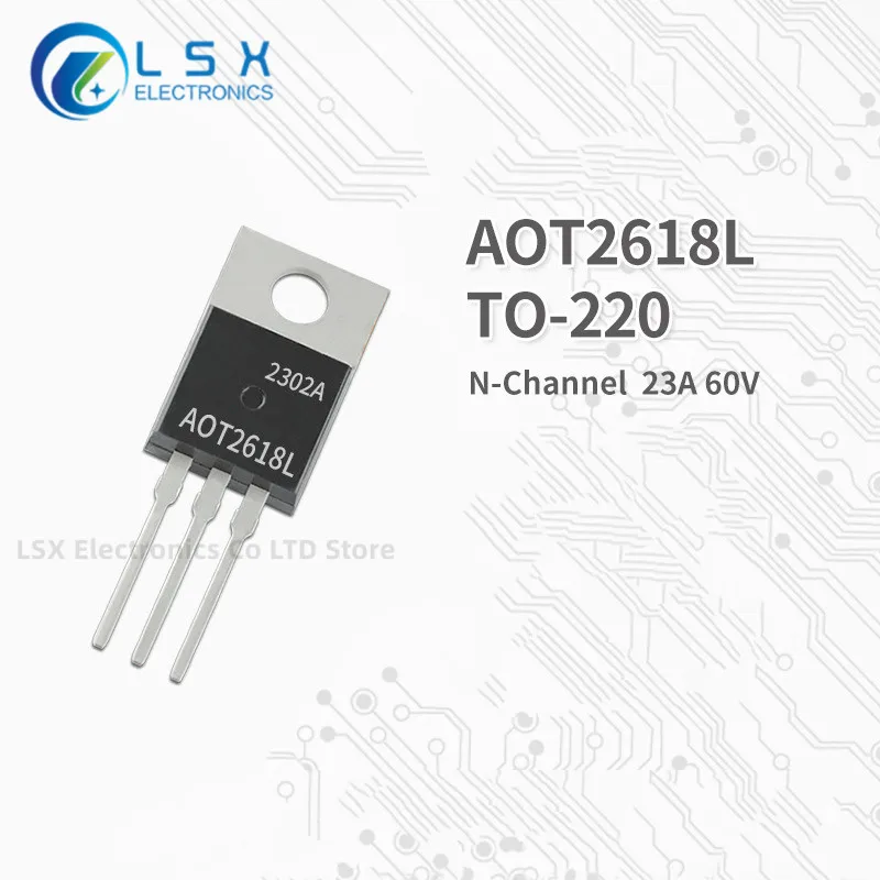 

10PCS NEW Original Factory Direct Sales AOT2618L TO-220F Encapsulation N Channel MOS Field effect transistor 23A 60V