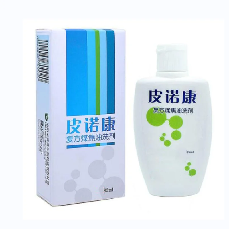 

Original 1% coal tar+herbs extract In the treatment of seborrheic dermatitis dandruff psoriasis Itching shampoo PINO Kang Lotion