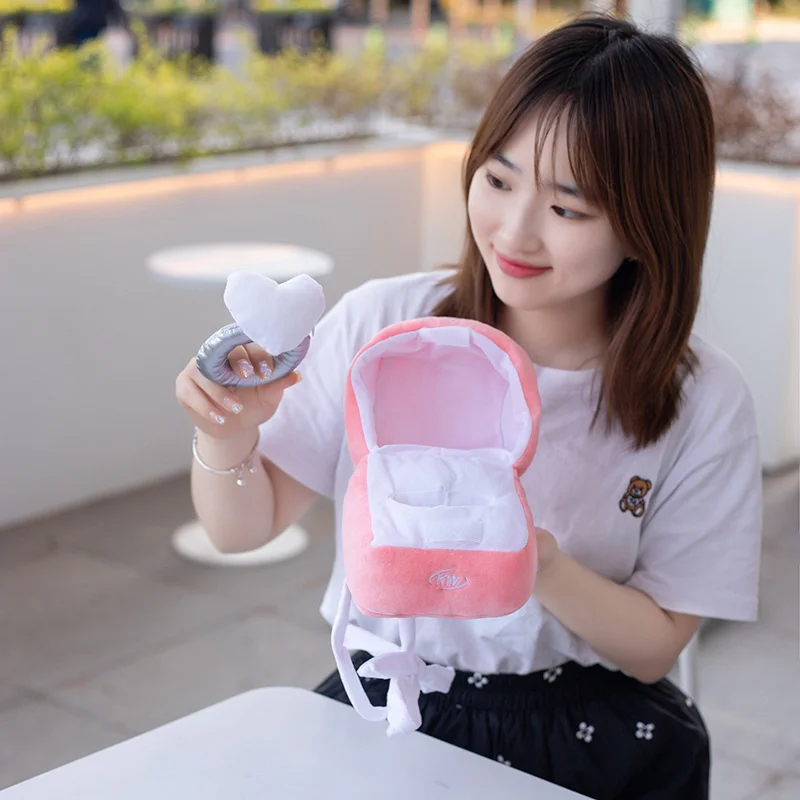 

Love Heart Ring Box Plush Toy for Dog Super Big Rings Box Set Puppy Dogs Interested Toys Puppies Kids Creative Cute Toys