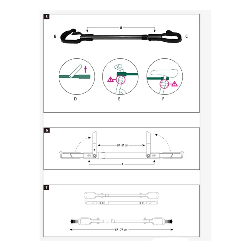 Регулируемая рама для велосипеда 30 кг/66 фунтов |