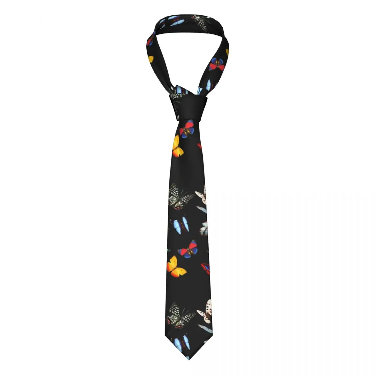 

Colorfull Butterfly Tie Lots of Pretty Butterflies Insect Shirt Vintage Neck Ties Business 8CM Gift For Man Cravat