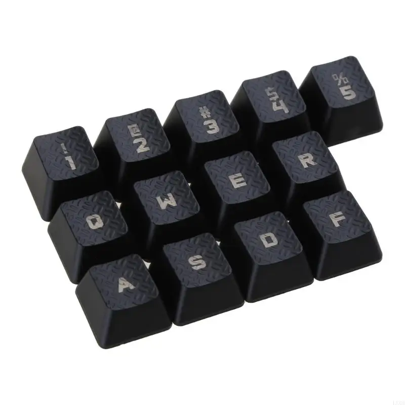 LX0B 13PCS KeyCap для крышек ключей механической клавиатуры Romer-G G910
