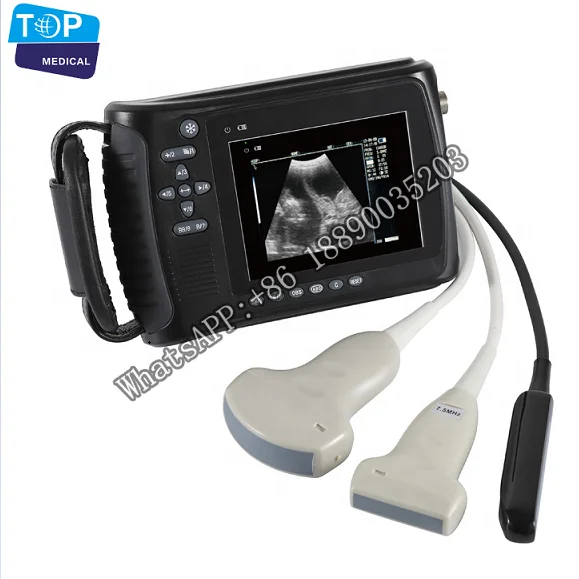 

TOP-A1007B Portable handheld veterinary Ultrasound scanner machine for animals cheap price