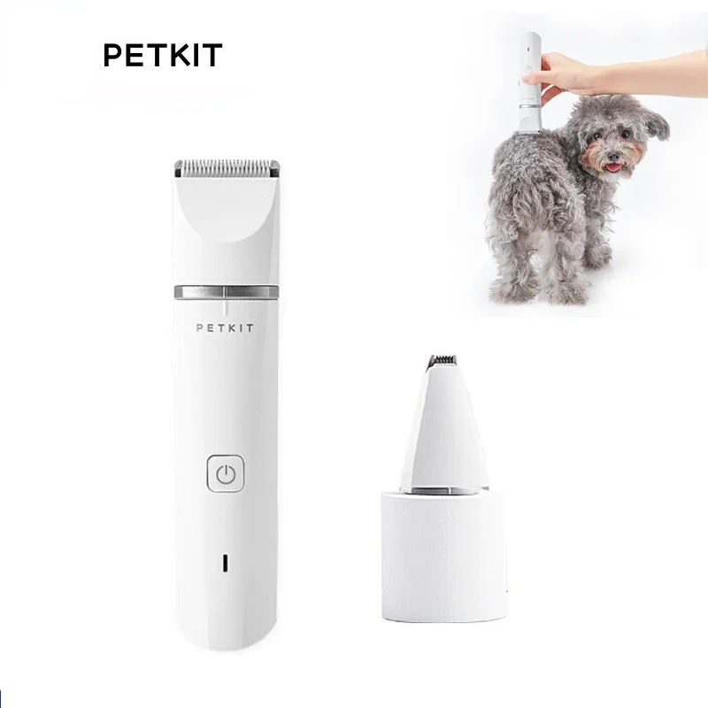 

PETKIT 2 In 1 Pet Hair Clipper Professional Hair Trimmer Dog Cat Waterproof Electric Shaver Rechargeable Ear Eyes Hair Clean