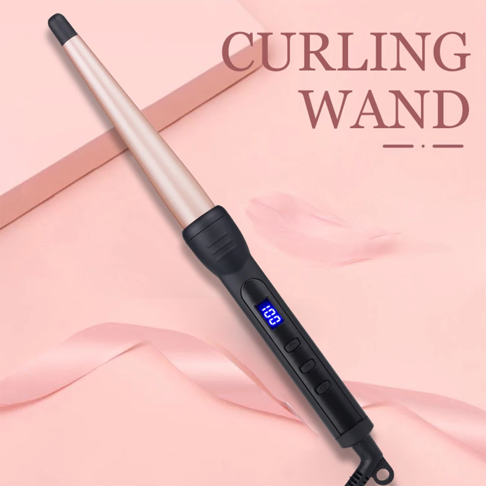 Curling Iron Hair Curler Electric Ceramic Curling Wand Curlers For Hair Iron Professional Curly Hair Styling Tools Conical