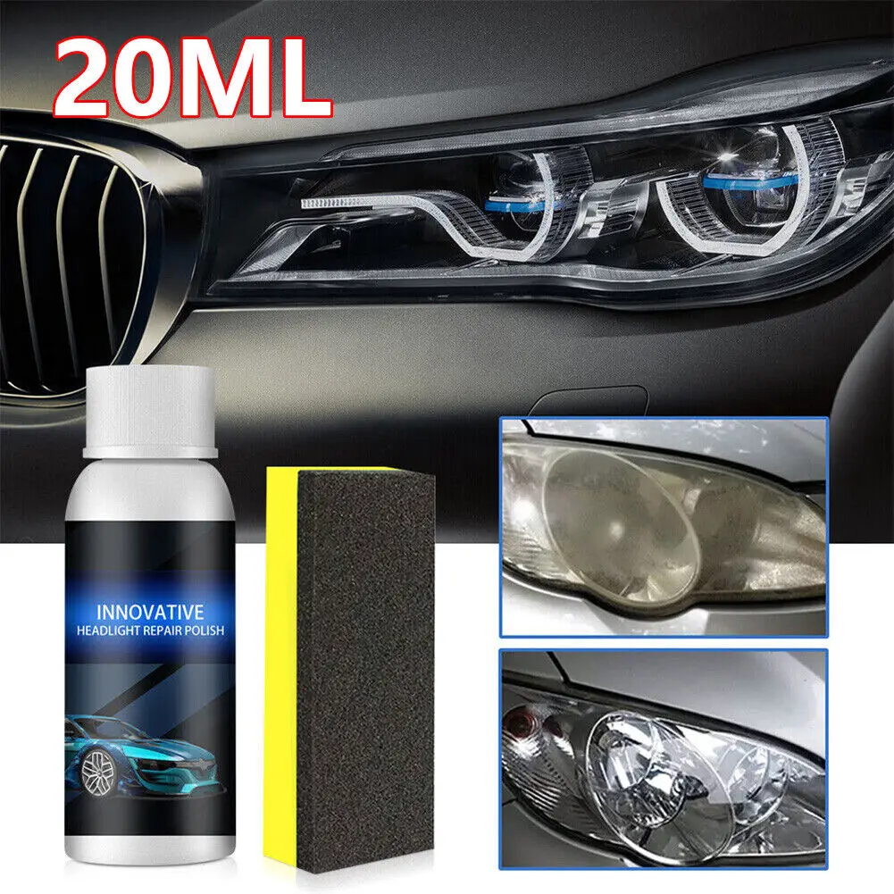 

Glossy Headlights Renovator Car Headlight Ceaner Novelty Renovation Headlight Regeneration Liquid Polymer Kit For Headlights