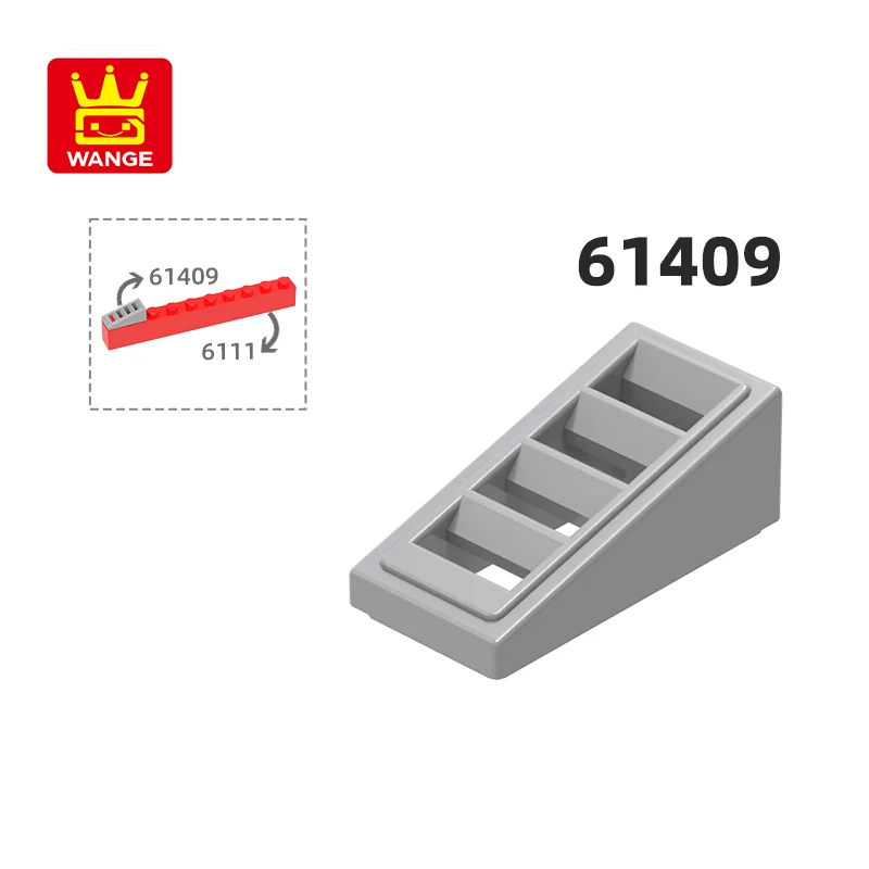 Склон детский wange 61409 г/100 шт. 18 2x1x331 с 4 слотами