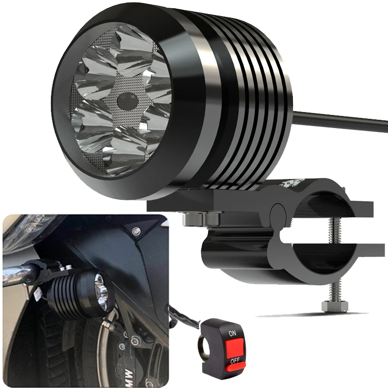 

Motorcycle Auxiliary Light 40W 6000K Spot Light Driving Fog Light Car Headlight For Off-road, 4X4, 4WD, ATV, SUV, Jeep, car