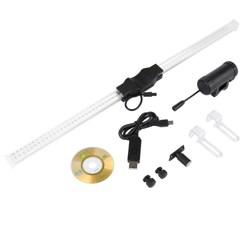 

64 RGB LED Bike Light DIY Programmable Bicycle Spoke Light USB Rechargeable Waterproof Double-sided Display Bike Light Lamp