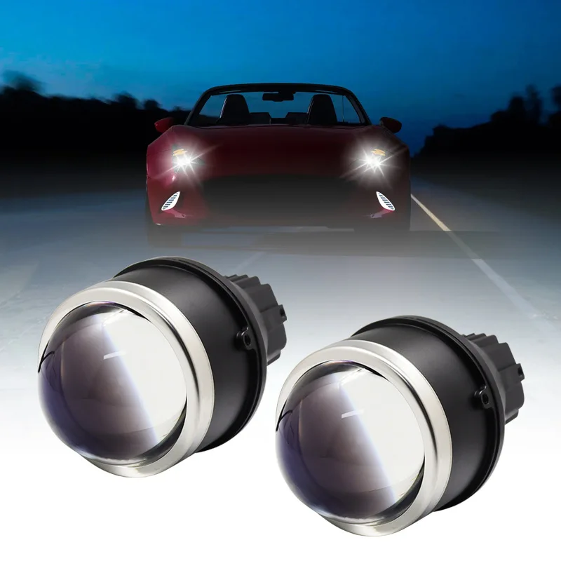 

3000K/6000K Front Fog Lights Lens with Dual Beam for Mazda3