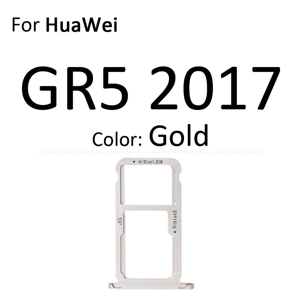 Держатель гнезда для SIM-карты Micro SD слот чтения лотков HuaWei Honor 7X 7S GR5 2017 адаптер