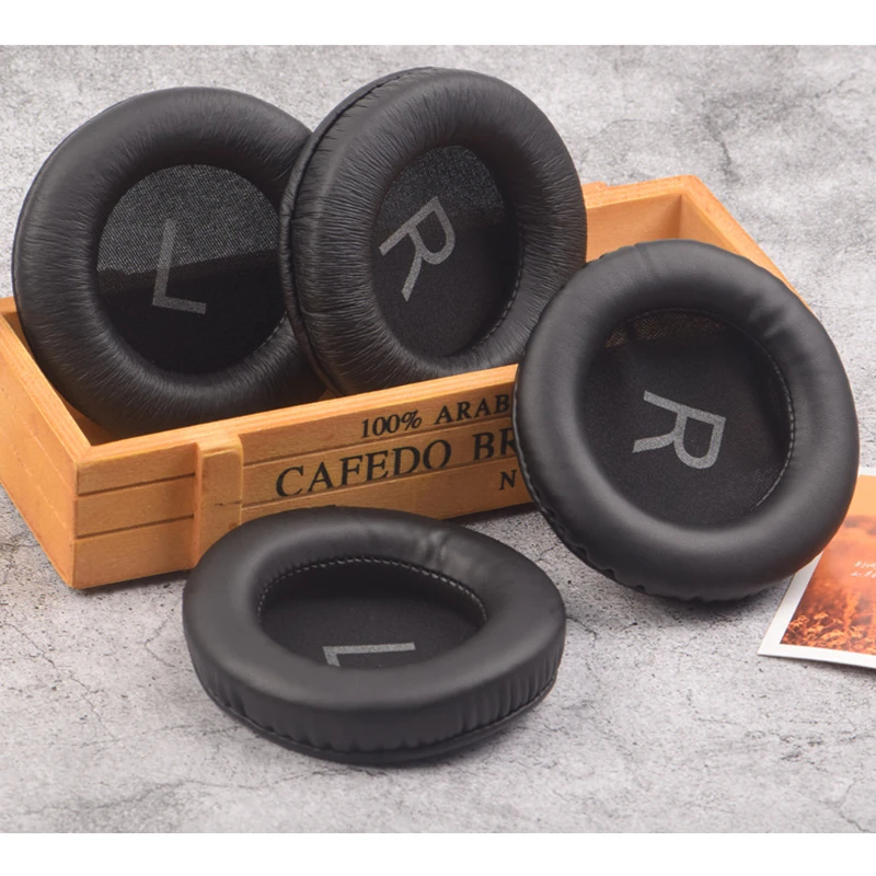 

1Pair Replacement Foam Earpads Protein Skin Cushions Quality Round Ear Pad for AKG K52 K72 K92 k240 Headphones