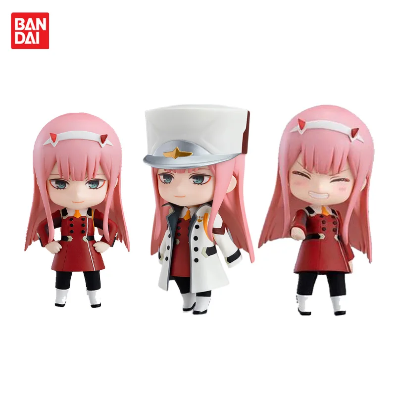 

Экшн-фигурки из аниме «Zero Two 02», аниме Q Version, ПВХ Игрушечная модель, аниме куклы, игрушки, подарки для детей