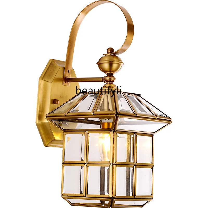 

CXH Door Post Outdoor Waterproof Lamp Villa Courtyard Corridor Retro Lamp