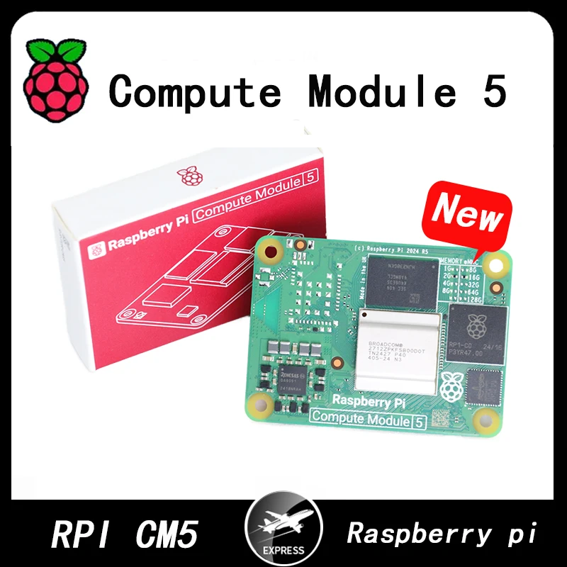 Официальный вычислительный модуль Raspberry Pi 5 CM5 Broadcom BCM2712 2 ...