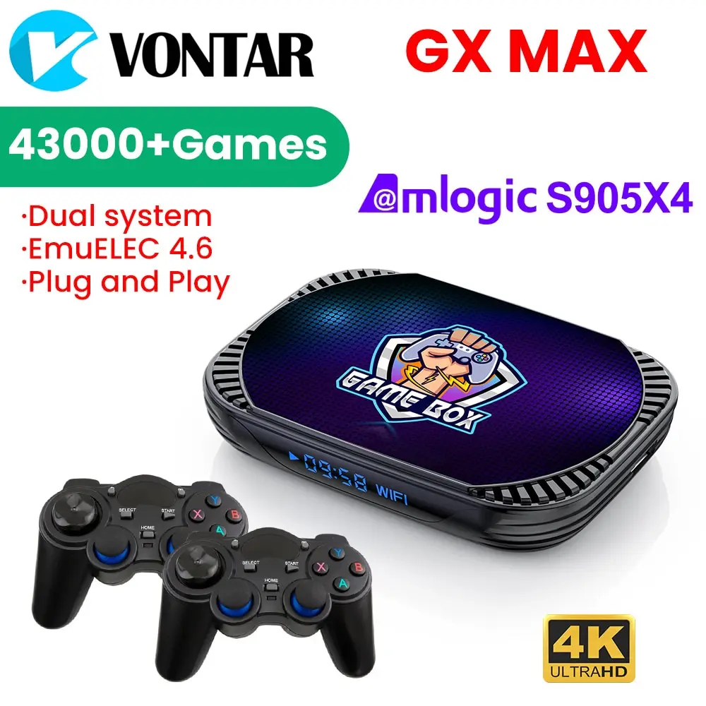 VONTAR GX MAX Retro Video Game Console For PSP/PS1/N64/Sega 