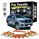 TPKE для Toyota Sequoia 2001-2019 автомобильные аксессуары Canbus без ошибок светодиодный внутренний светильник для чтения Карта купольный номерной знак лампа