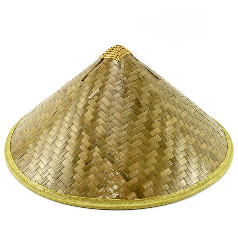 

Adult Deluxe Coolie Hat, Bamboo, Oriental Hat, Unisex