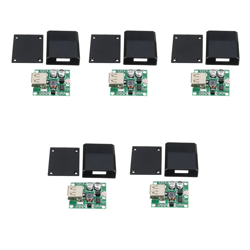 

5Pcs 5V 2A Solar Panel Power Bank USB Charge Voltage Controller Regulator
