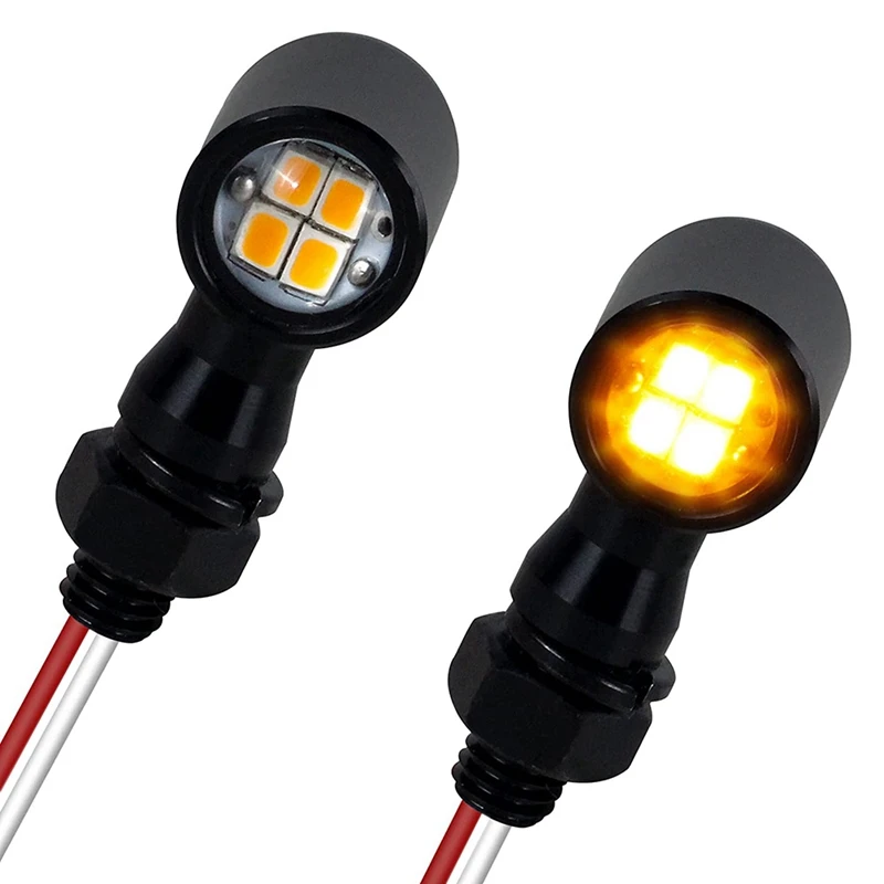 

2Pcs Motorcycle LED Turn Signal Light Brake Tail Light Turn Signal Light For Honda Kawasaki Suzuki Triumph Yamaha
