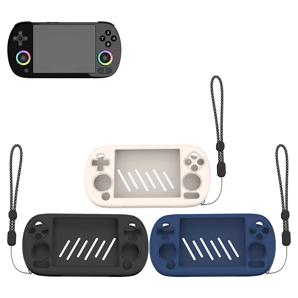 Силиконовый защитный чехол для игровой консоли ANBERNIC RG40XX H защита от падения