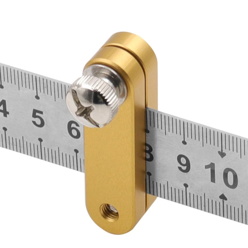 

Ruler Positioning Block Steel Ruler Locator Woodworking Ruler Positioning Block Wood Line Locator Fixed Block Position