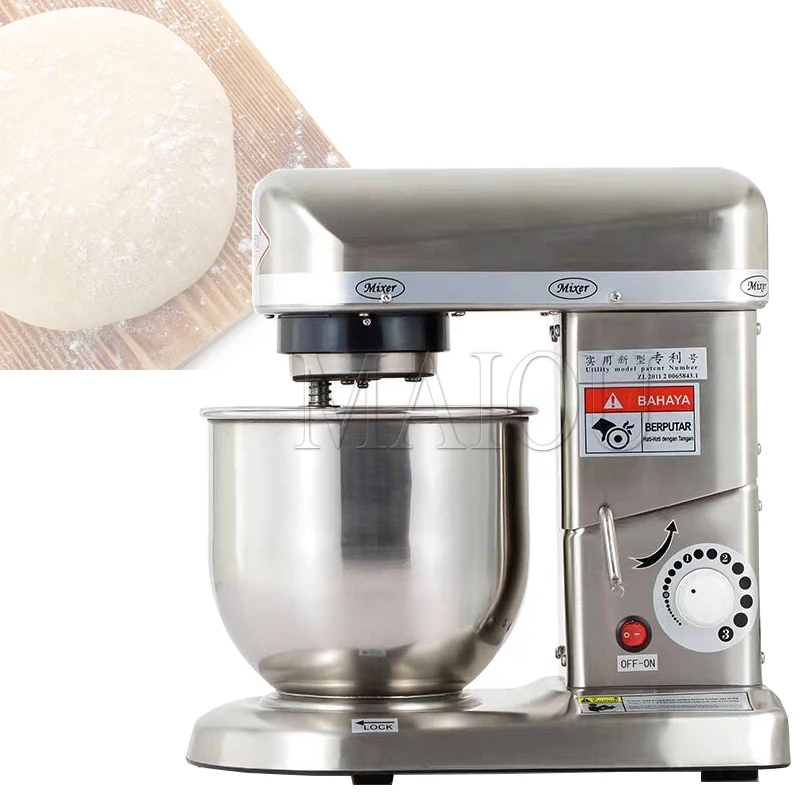 

Dough Mixer Egg Beater Commercial Noodle Machine Multi-Function Kneading Flour Filling Cream Fresh Milk