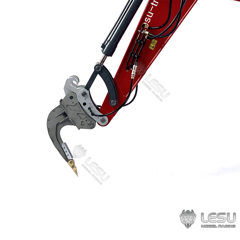 owanie z metalowym zakrzywionym ostrzem LESU zapasowe do koparki hydraulicznej 1/14 RC ET35 części tukan TH21576