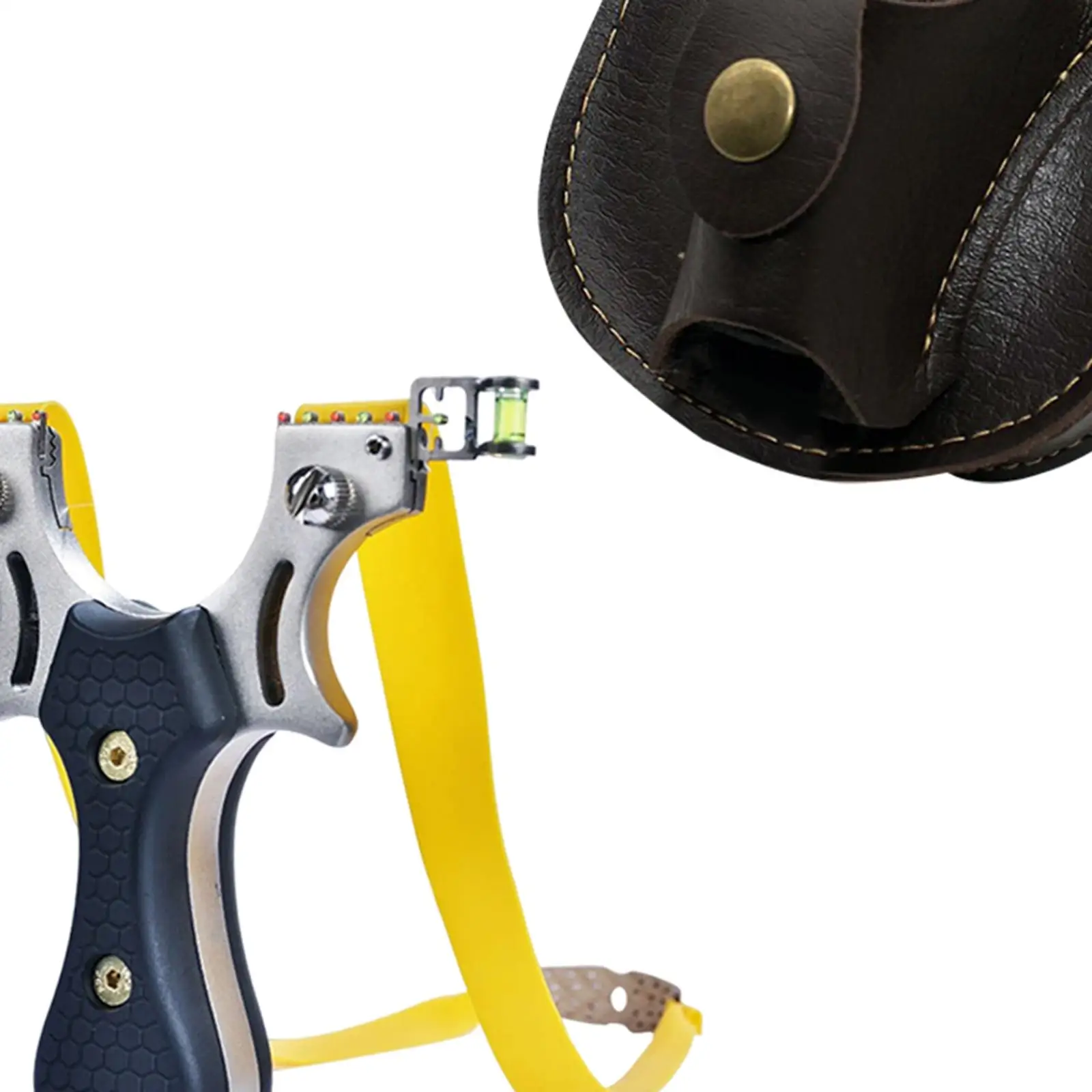 

Outdoor Hunting Slingshot Metal Pocket Slingshot for Adults Competition Game