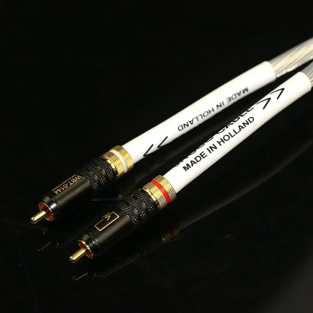 Микросхема Nederlandse Sterling Zilveren Meeaocc 7Nocc Audio Cd Speler Audiokabel Hifi Dubbele Rca Versterker Signaalkabel WBT-0144 S