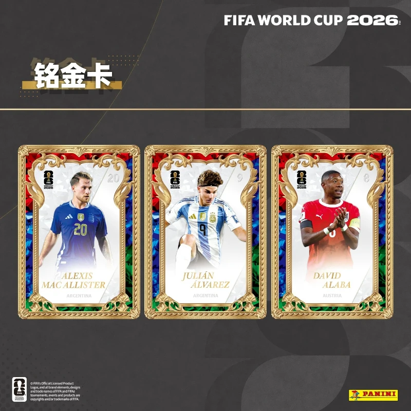 Фото Коллекционные карточки KAYOU 2026 FIFA World Cup: Официальная коллекция Panini Soccer Star, лимитированная серия, сувенир для болельщиков, подарок на день рождения №5